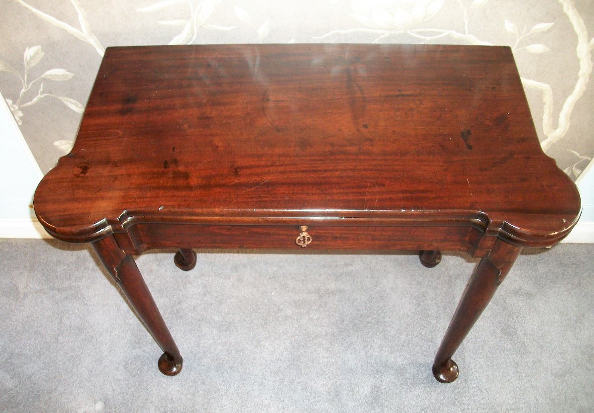 English Antique Card Table